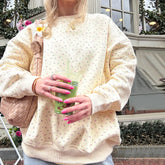 Floral Print Sweatshirt